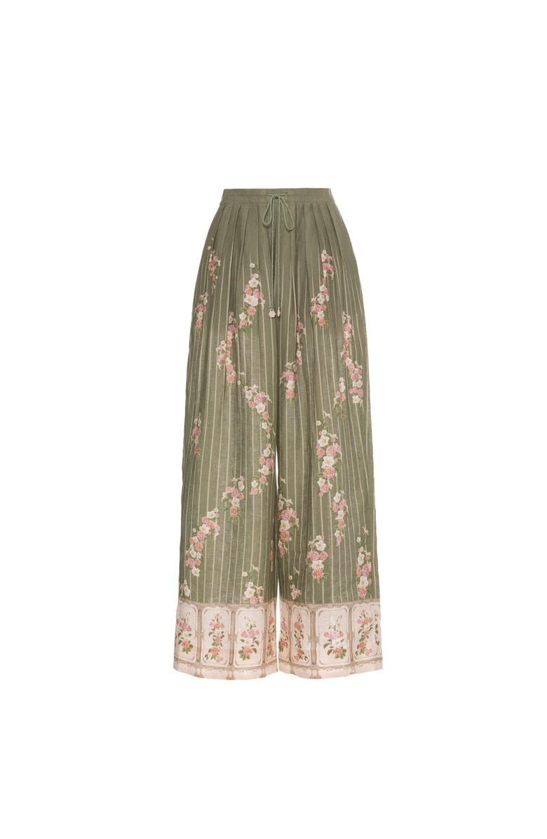 Agua by Agua Bendita Cocada Paraiso Trousers, Main, color, Multicolor