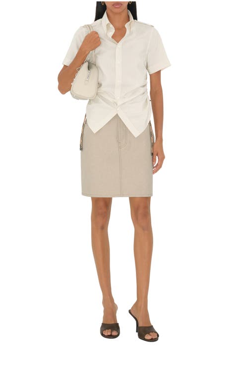 EKD Denim Mini Skirt