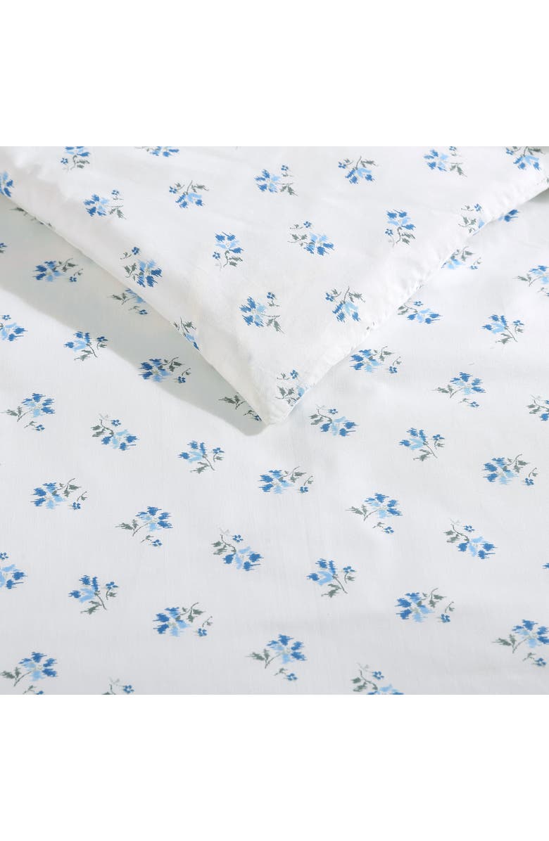 STONE COTTAGE Sketchy Ditsy Cotton Percale Comforter & Sham Set, Alternate, color, Lt-Pastel Blue