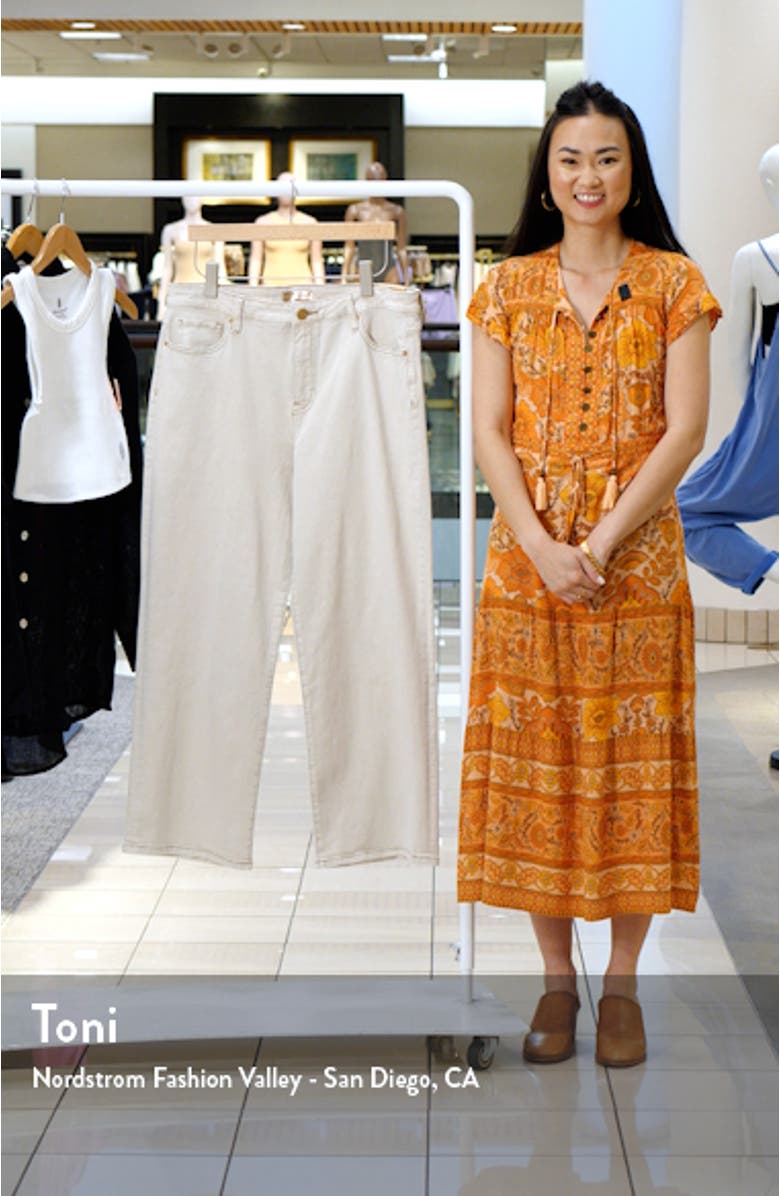 Fab Ab High Waist Wide Leg Jeans, sales video thumbnail