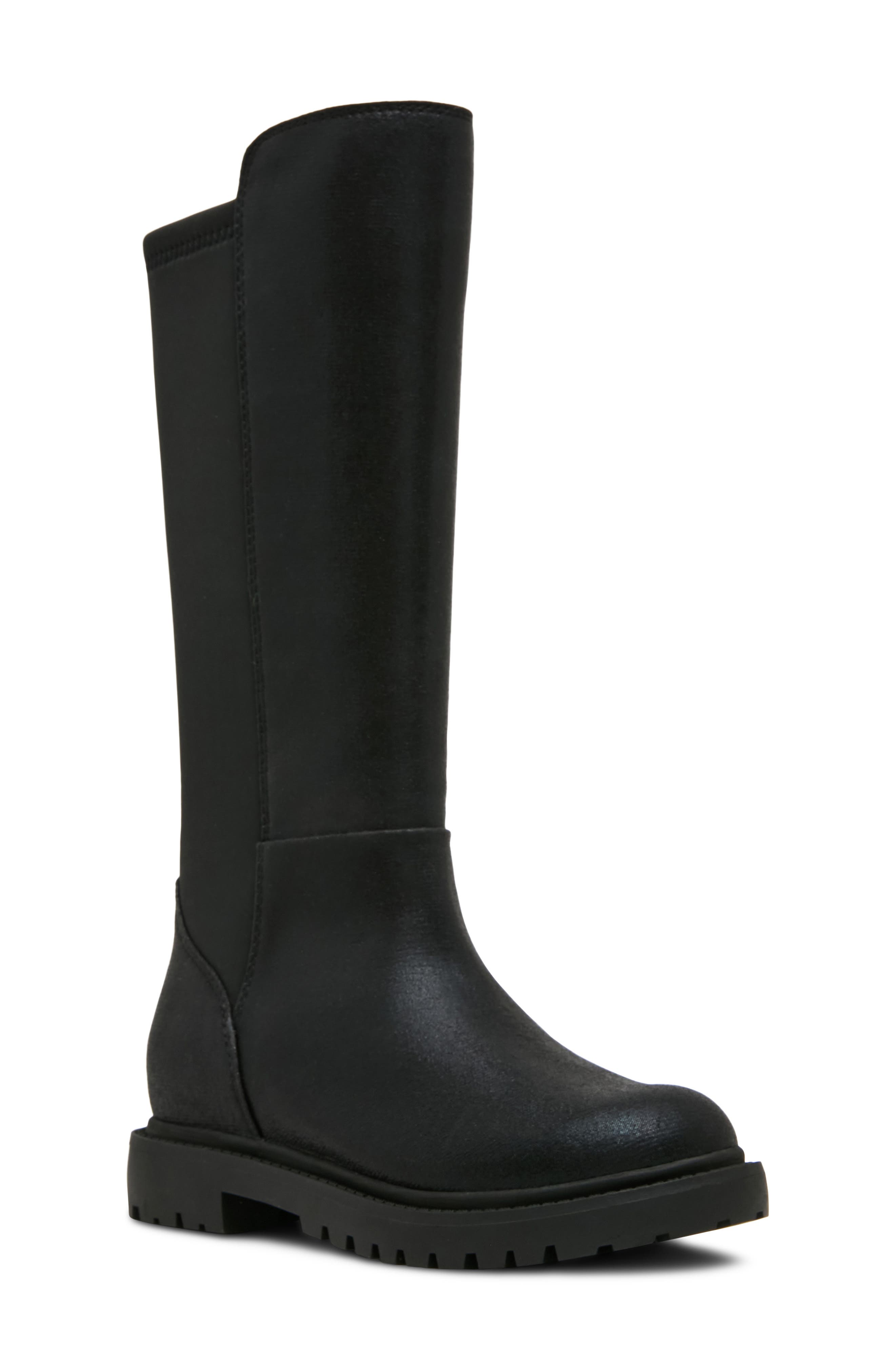 Kids' Jellura Tall Boot, Main, color, BLACK