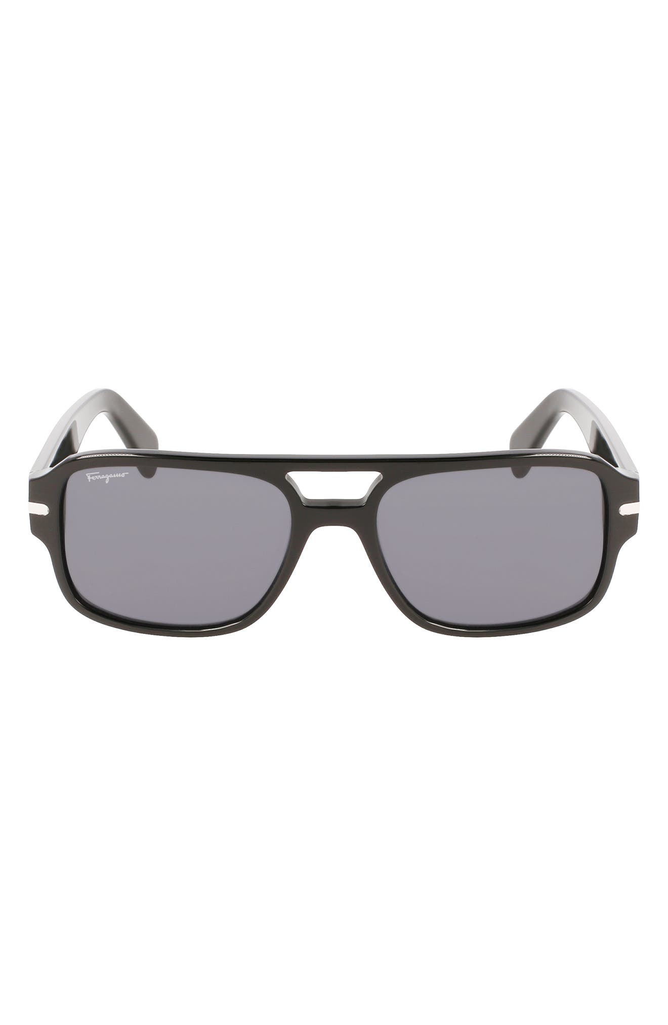 FERRAGAMO 58mm Navigator Sunglasses