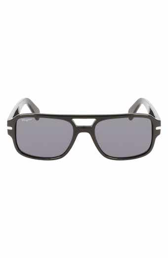 FERRAGAMO 58mm Navigator Sunglasses