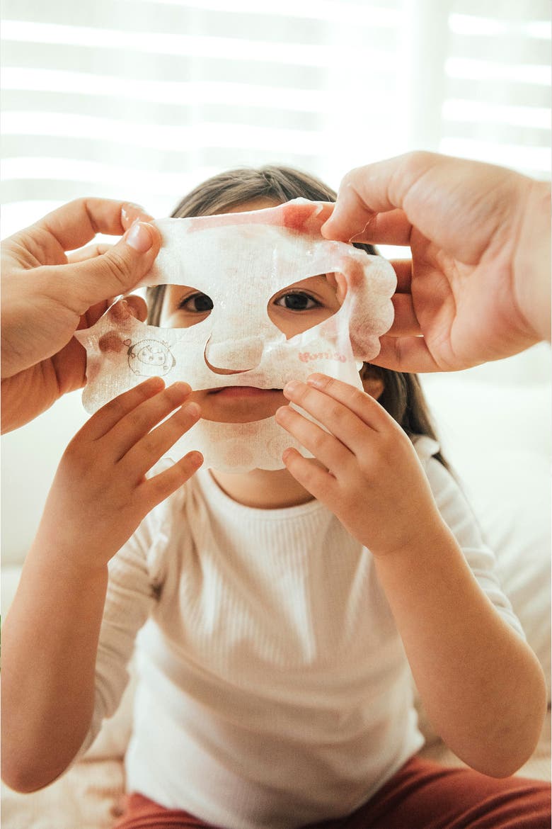 Real Fruit Facial Mask Sheet for Kids, Alternate, color, ALOE - 20 sheets