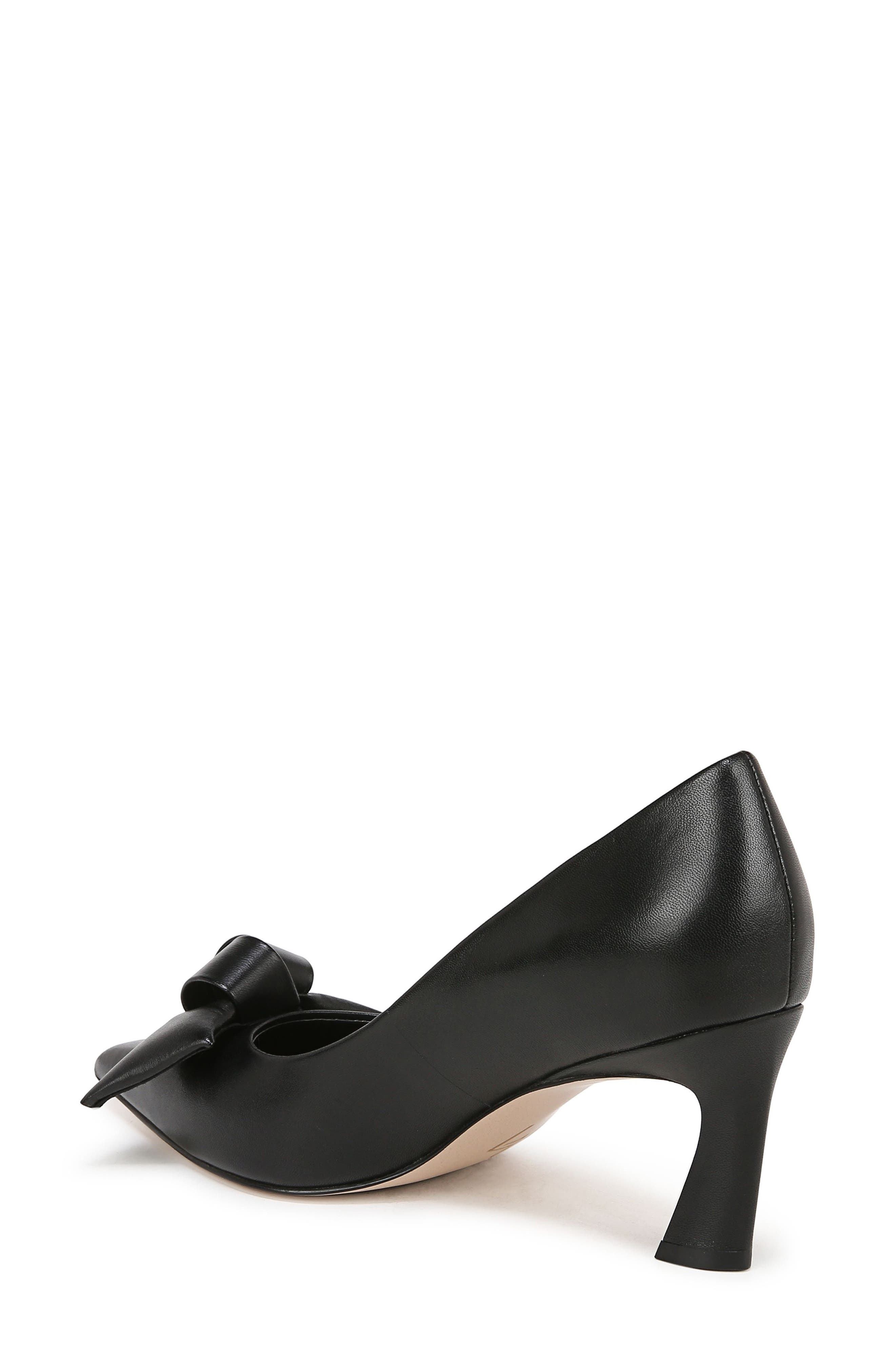 27 EDIT Naturalizer Emery Bow Pointed Toe Pump, Alternate, color, 