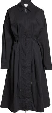 STAUD Chi Midi Shirtdress