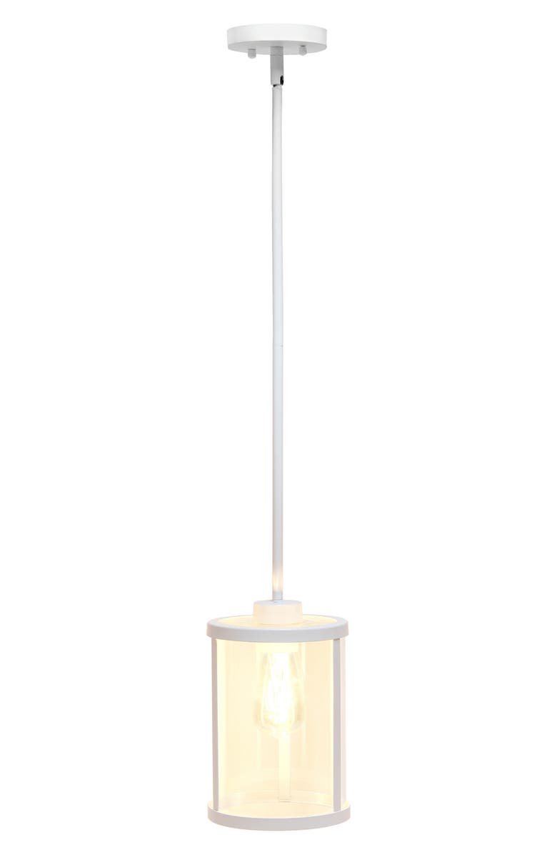 LALIA HOME Glass Shade Pivoting Flush Mount Pendant Lamp, Alternate, color, 