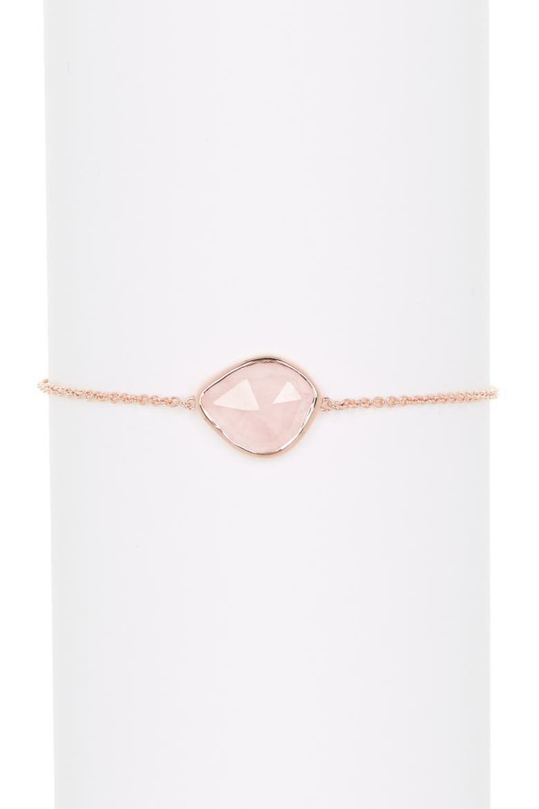 Siren Nugget Bracelet, Main, color, 18CT ROSE GOLD VERMEIL