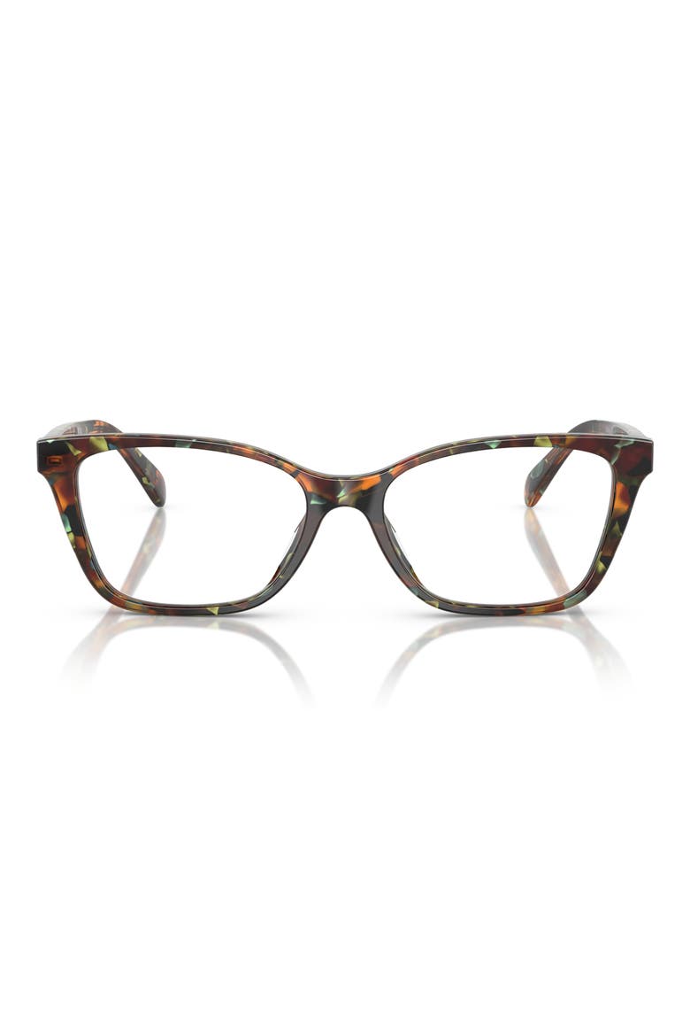 54mm Cateye Optical Glasses, Main, color, JADE TORTOISE / DEMO LENS