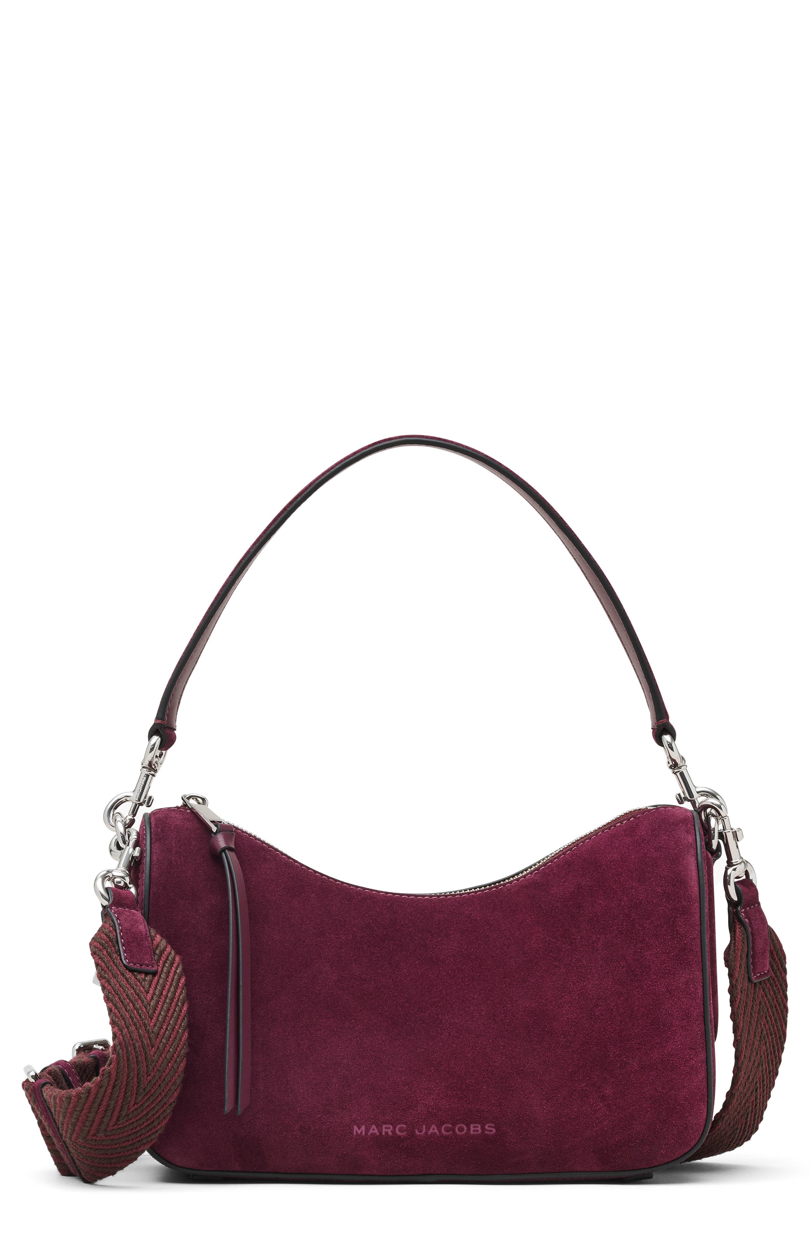 Suede Drifter Small Convertible Shoulder Bag