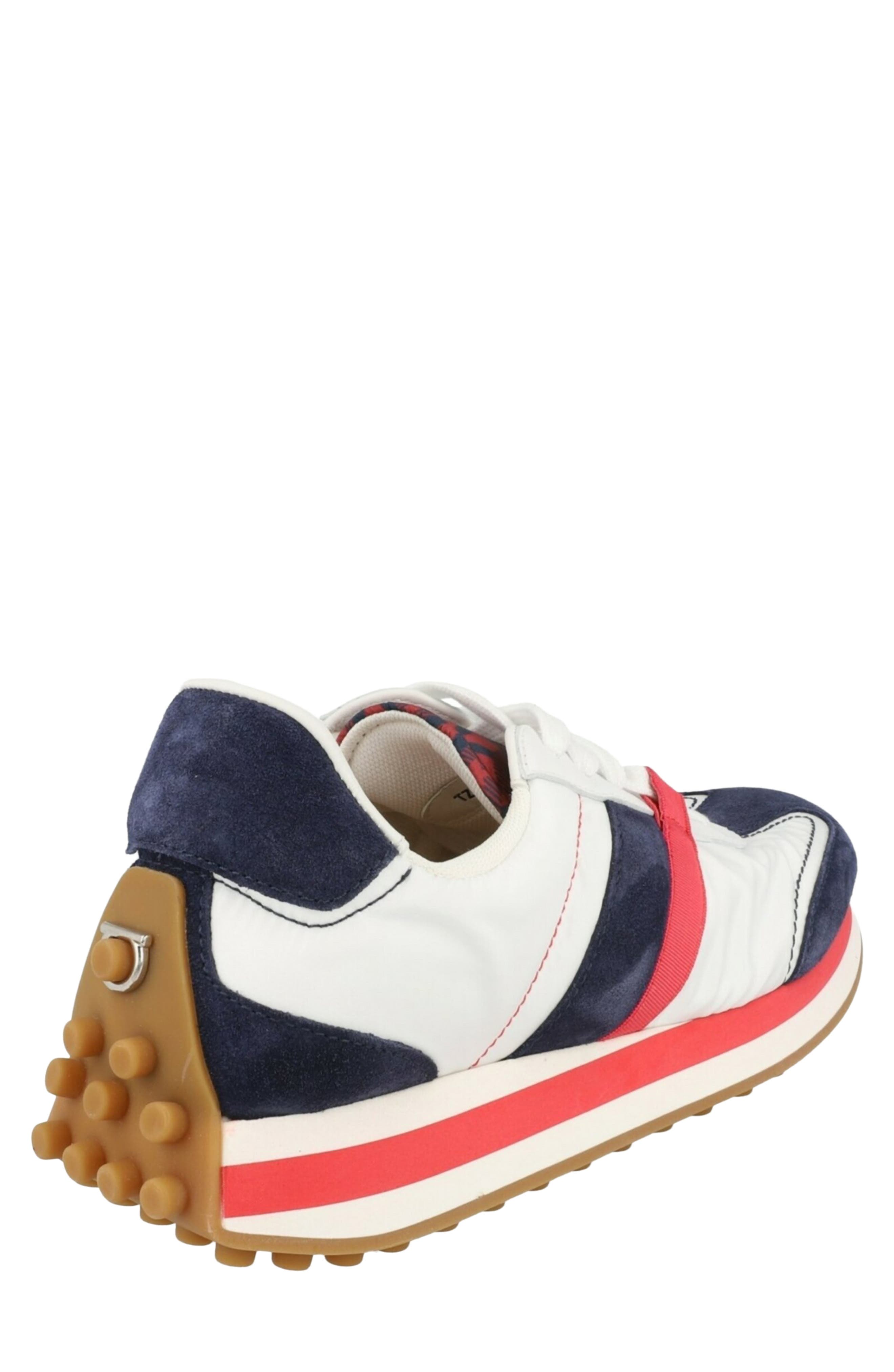 Lulio Low Top Sneaker, Alternate, color, BLUE