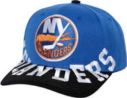 Mitchell & Ness Men's Mitchell & Ness Royal/Black New York Islanders Underarch Two-Tone Pro Crown Snapback Hat