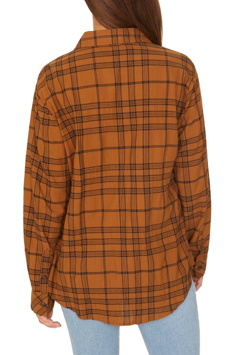 Boyfriend for Life Plaid Shirt, Alternate, color, AUTUMN PLAID