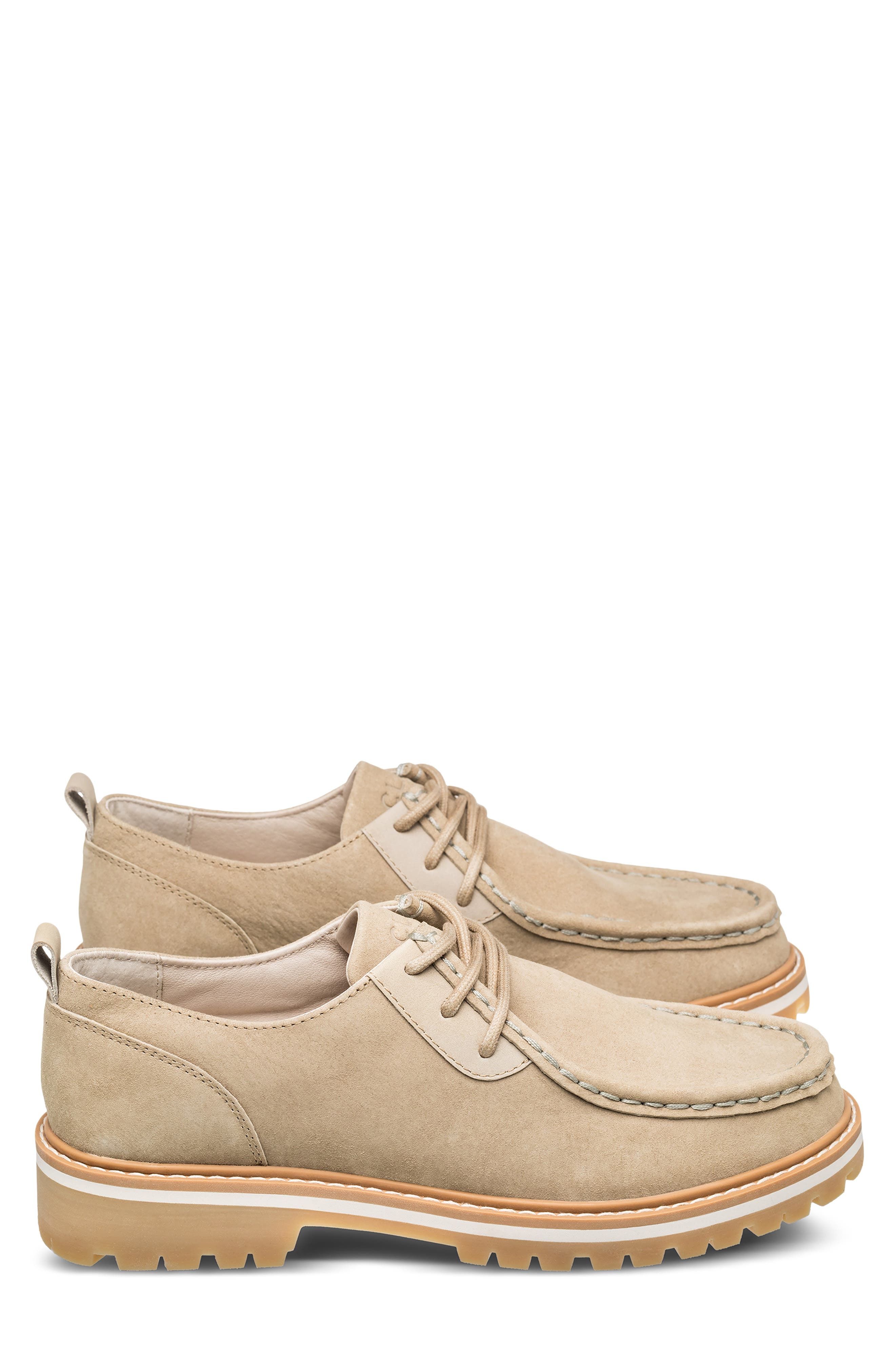 CLAE Morrison Low Top Chukka Boot, Alternate, color, Safari Suede