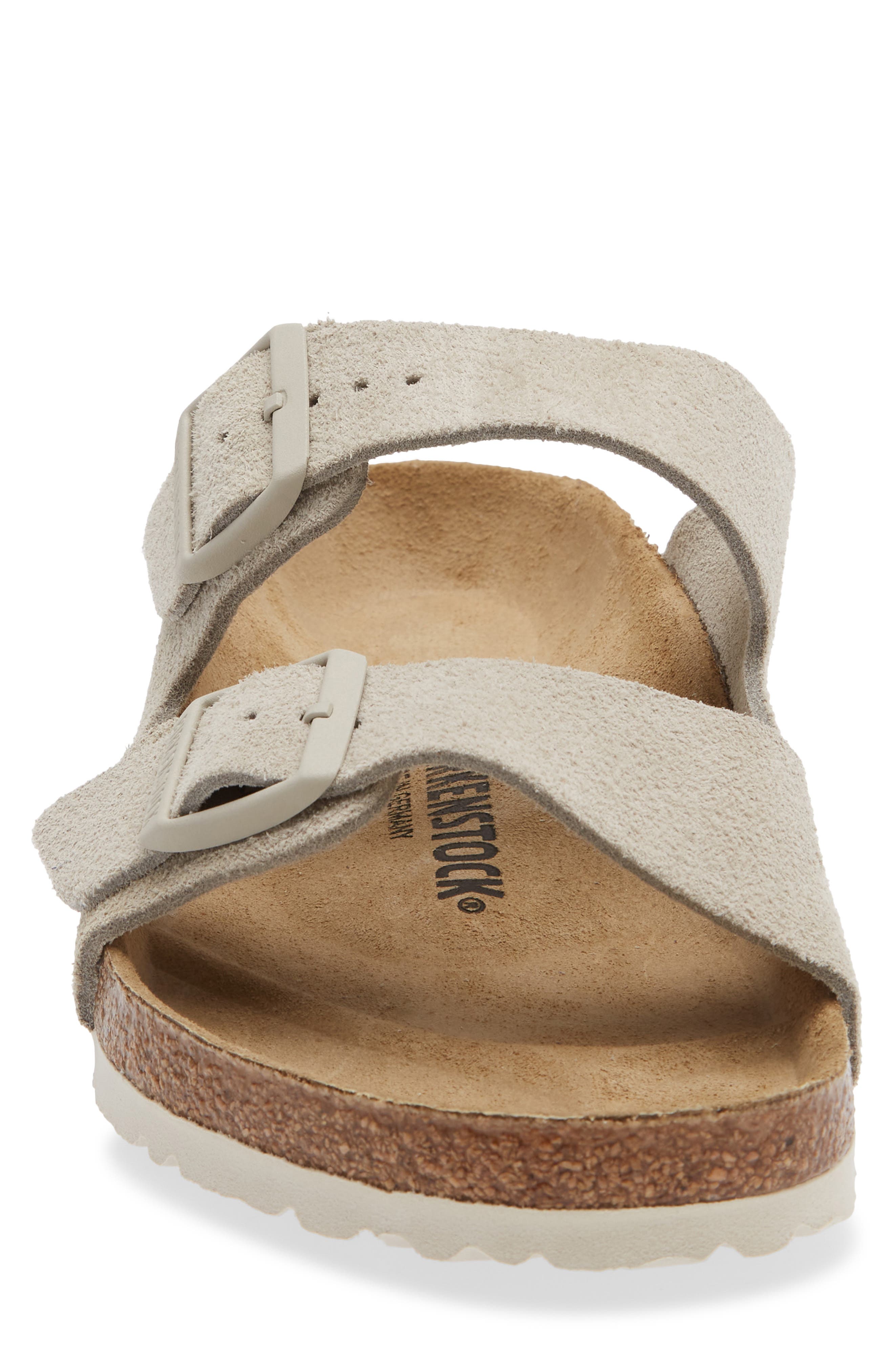 Birkenstock Arizona Slide Sandal, Alternate, color, Oyster