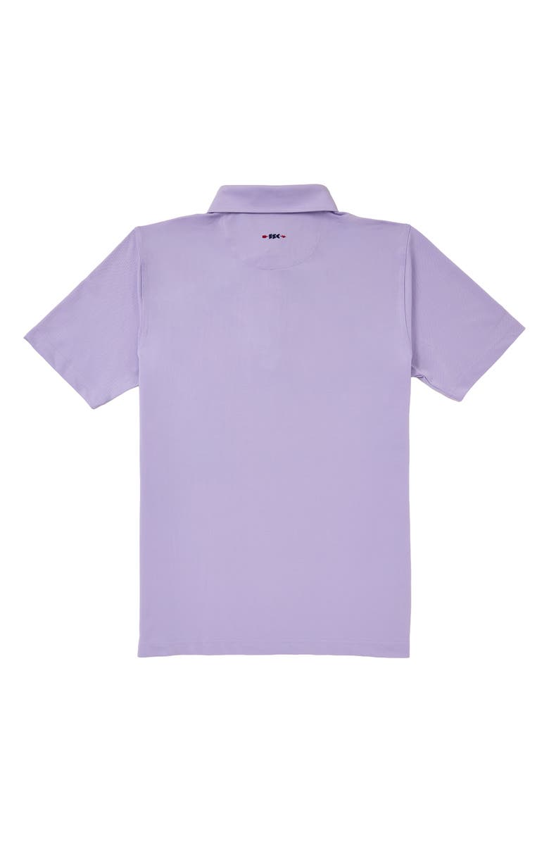 Sugarloaf Social Club Solid Piqué Performance Golf Polo, Alternate, color, Lilac