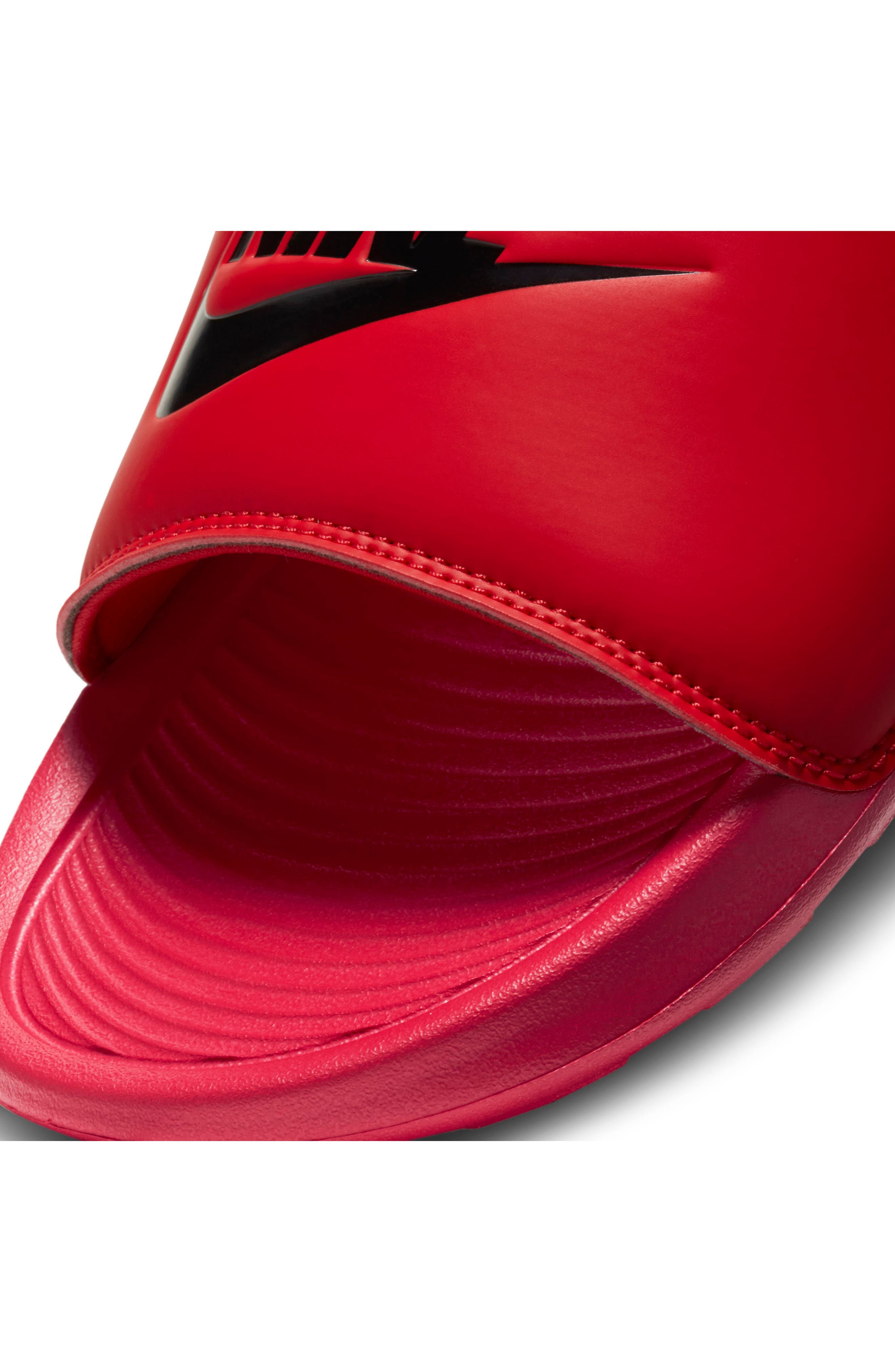 Victori One Sport Slide, Alternate, color, UNIVERSITY RED/ BLACK