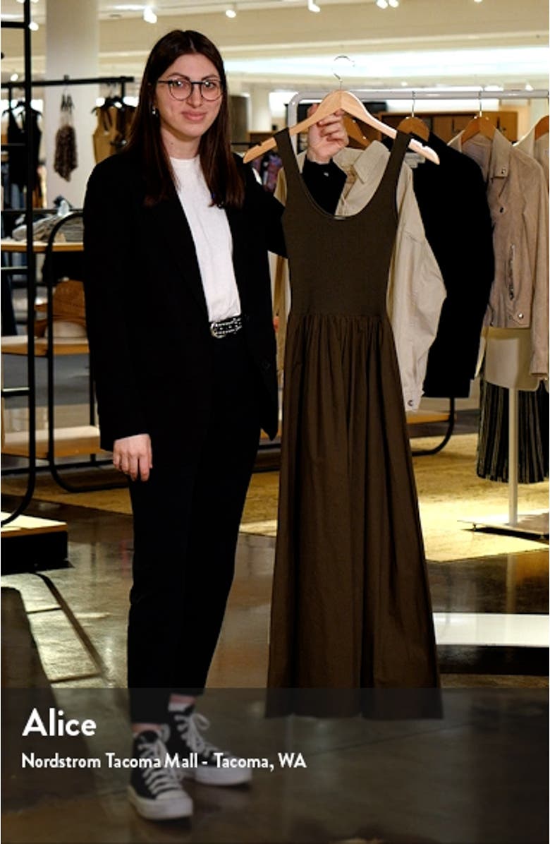 Ribbed Bodice Maxi Sundress, sales video thumbnail