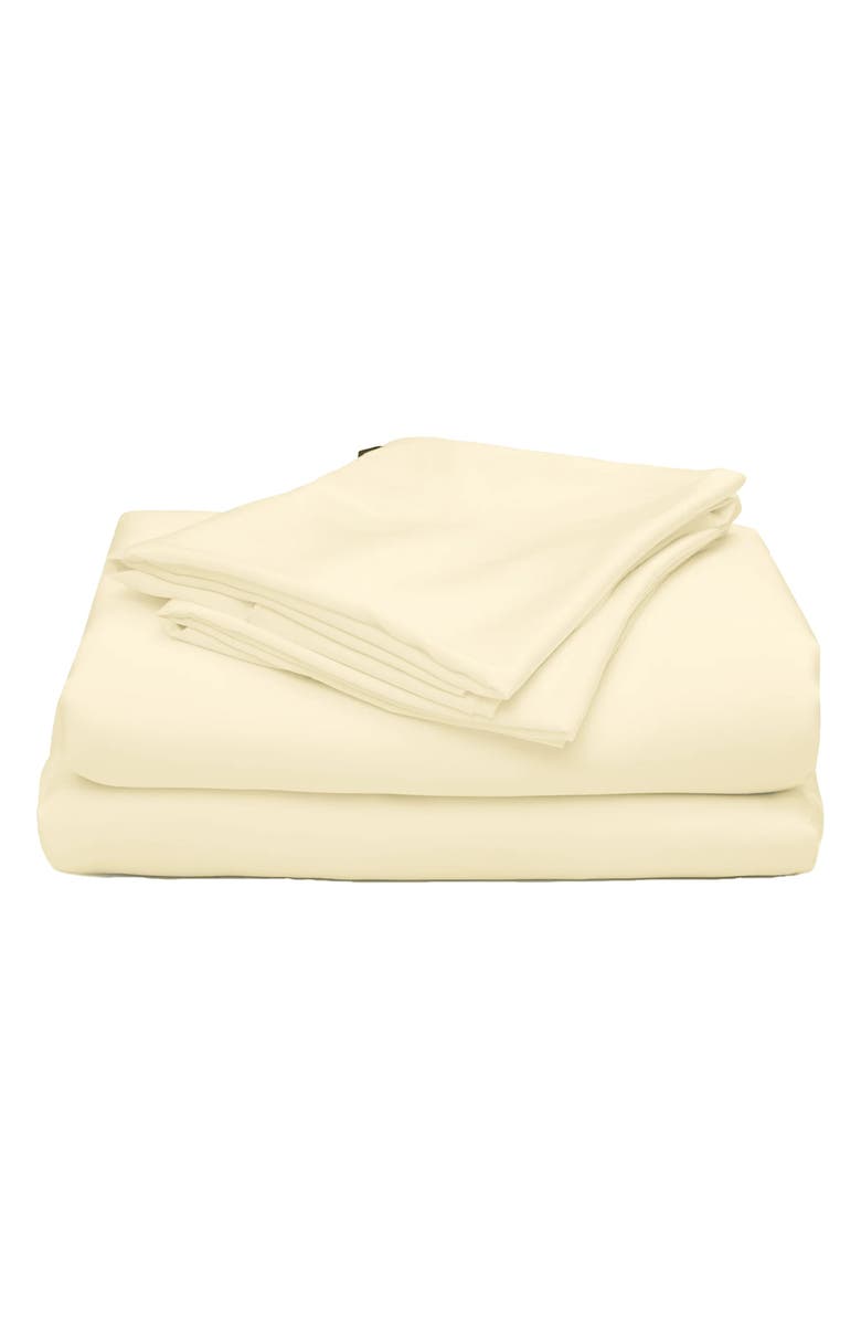 ettitude Signature Sateen Sheet Set, Main, color, Butter