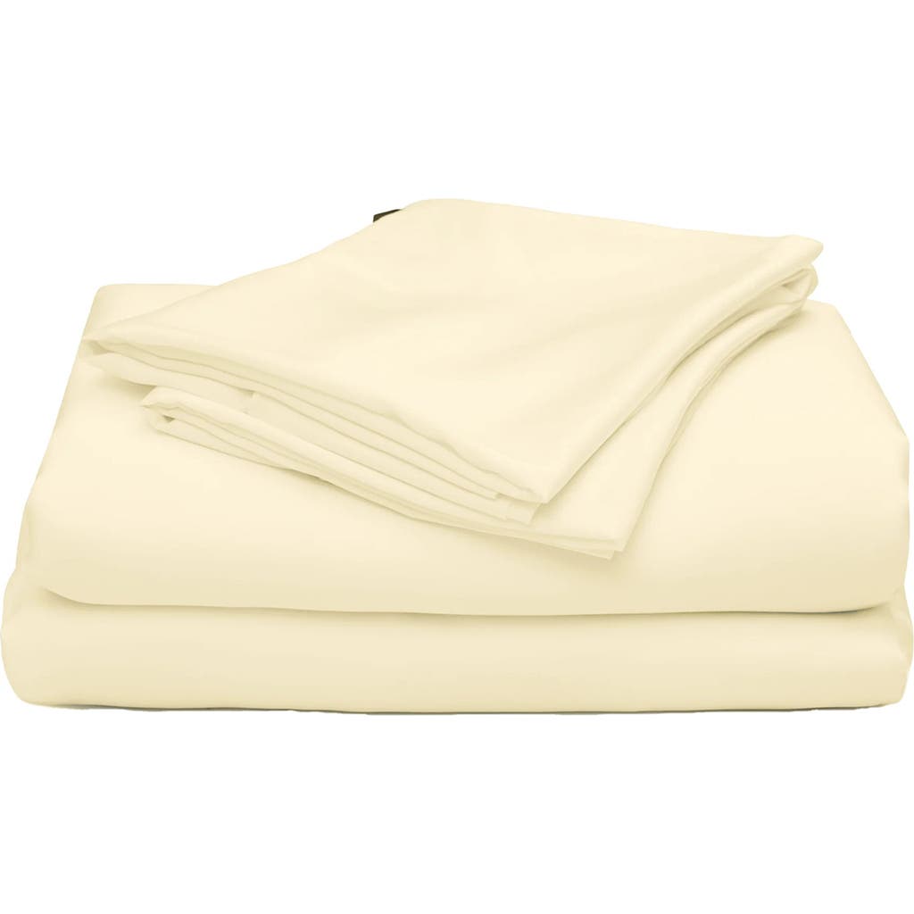 Ettitude Signature Sateen Sheet Set In Yellow