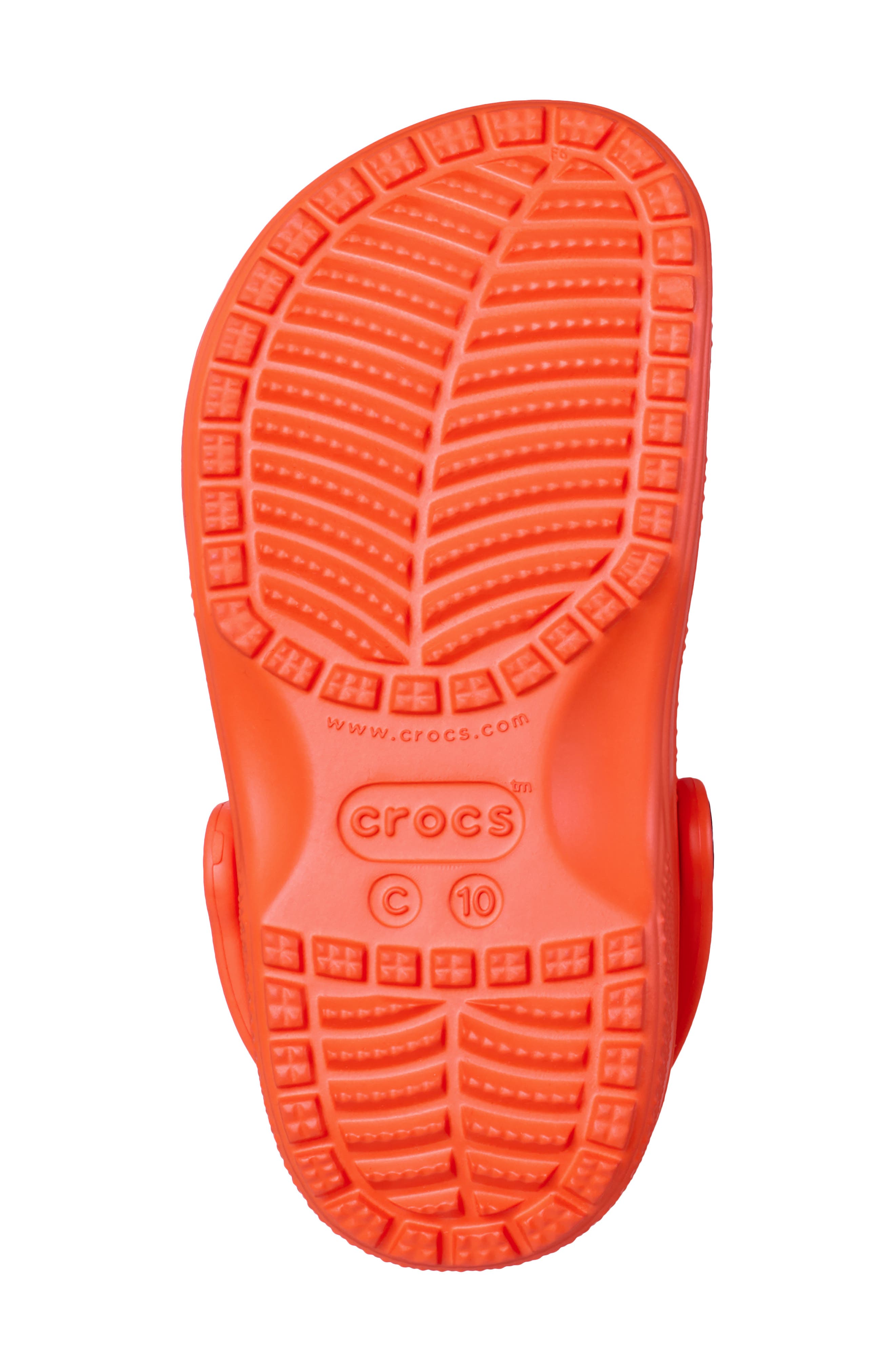 Kids' Classic Clog, Alternate, color, SHOCKING ORANGE