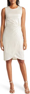Julia Jordan Sleeveless Asymmetric Dress