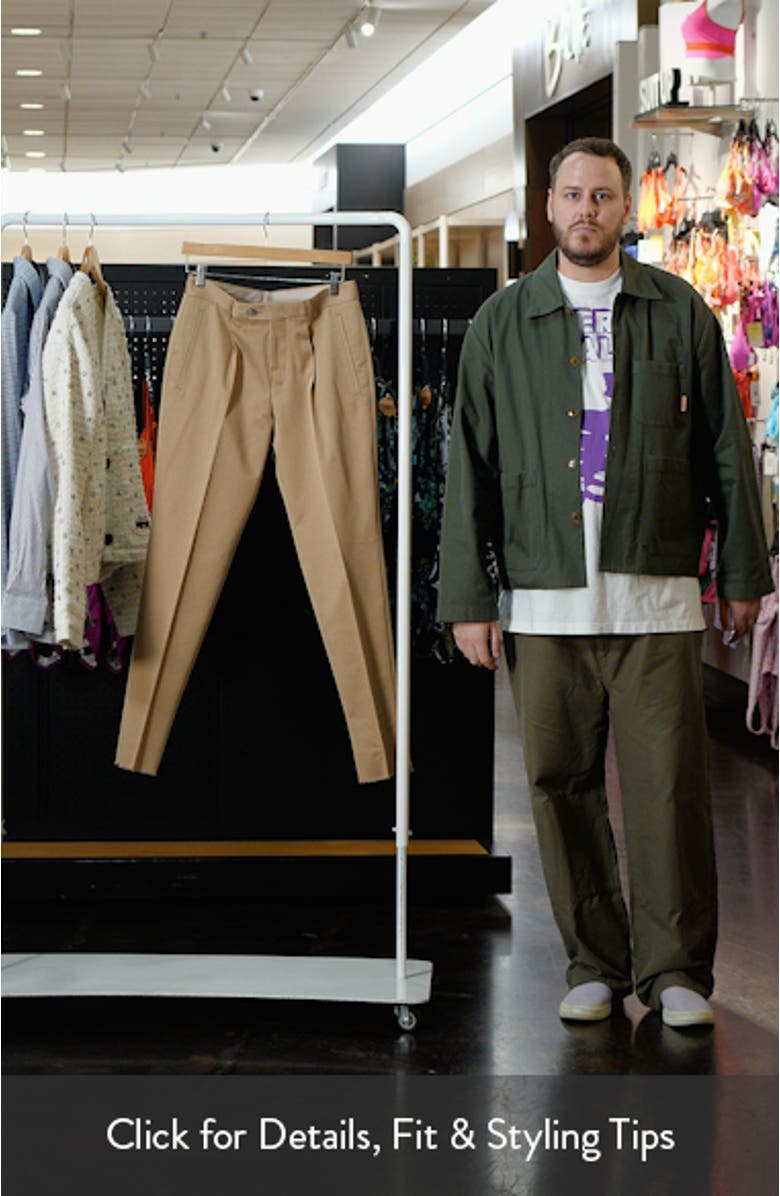 Peet Pleated Virgin Wool Dress Pants, sales video thumbnail