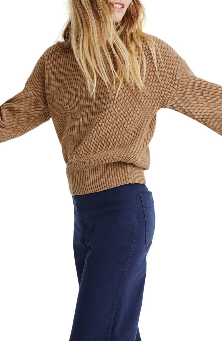 Madewell Fairbanks Pullover Sweater, Alternate, color, 