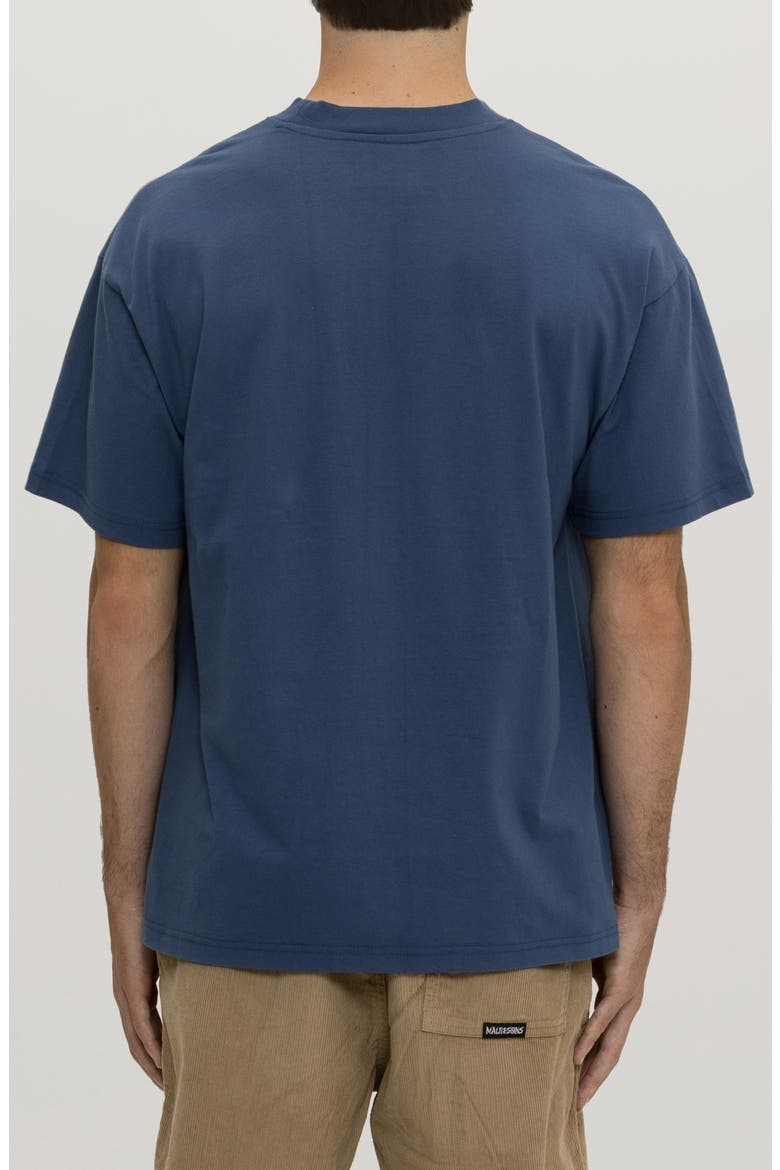 x Pabst Blue Ribbon Surf Graphic T-Shirt, Alternate, color, NAVY