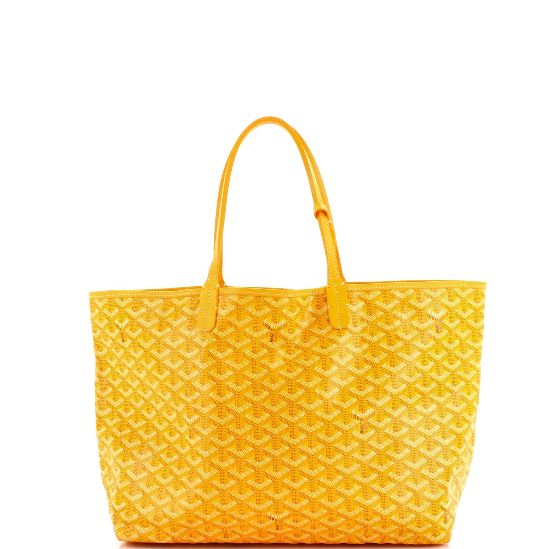 Pre-Owned Goyard Saint Louis Tote Coated Canvas PM, Alternate, color, Yellow