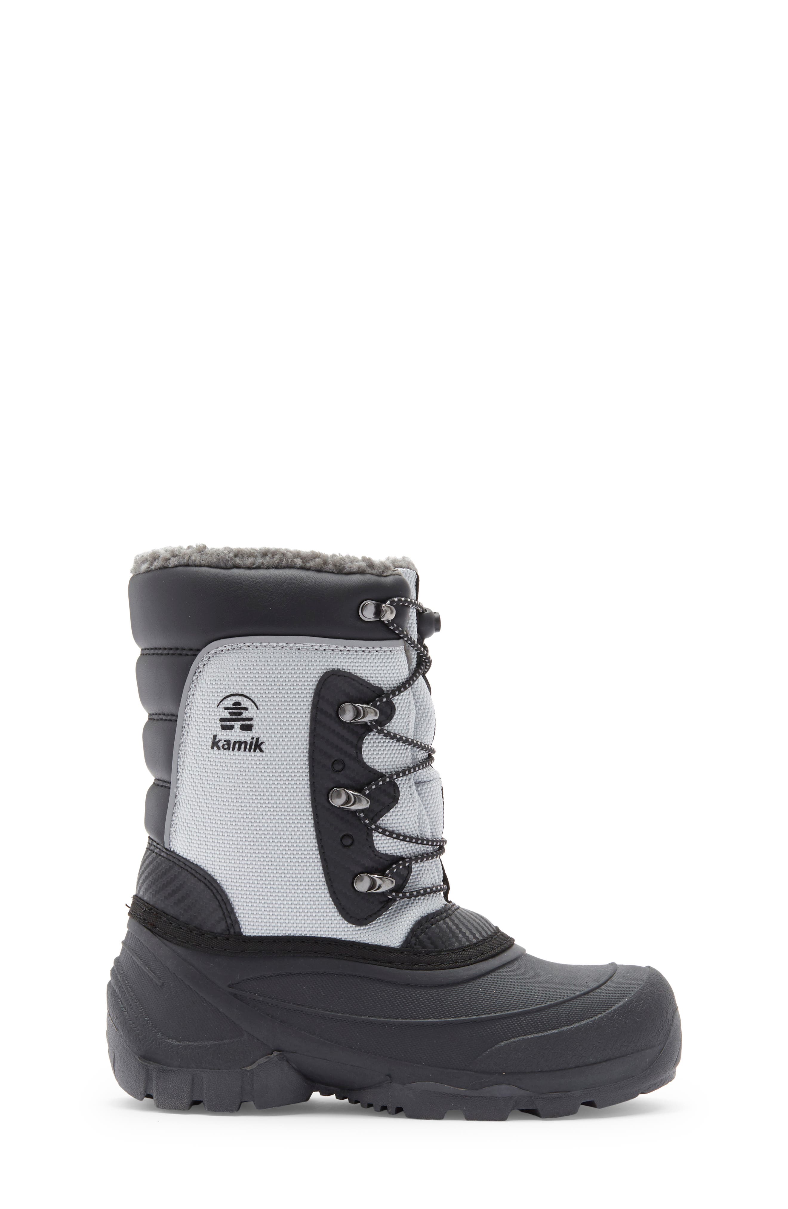 Kamik Kids' Luke 3 Fleece Lined Waterproof Snow Boot, Alternate, color, 