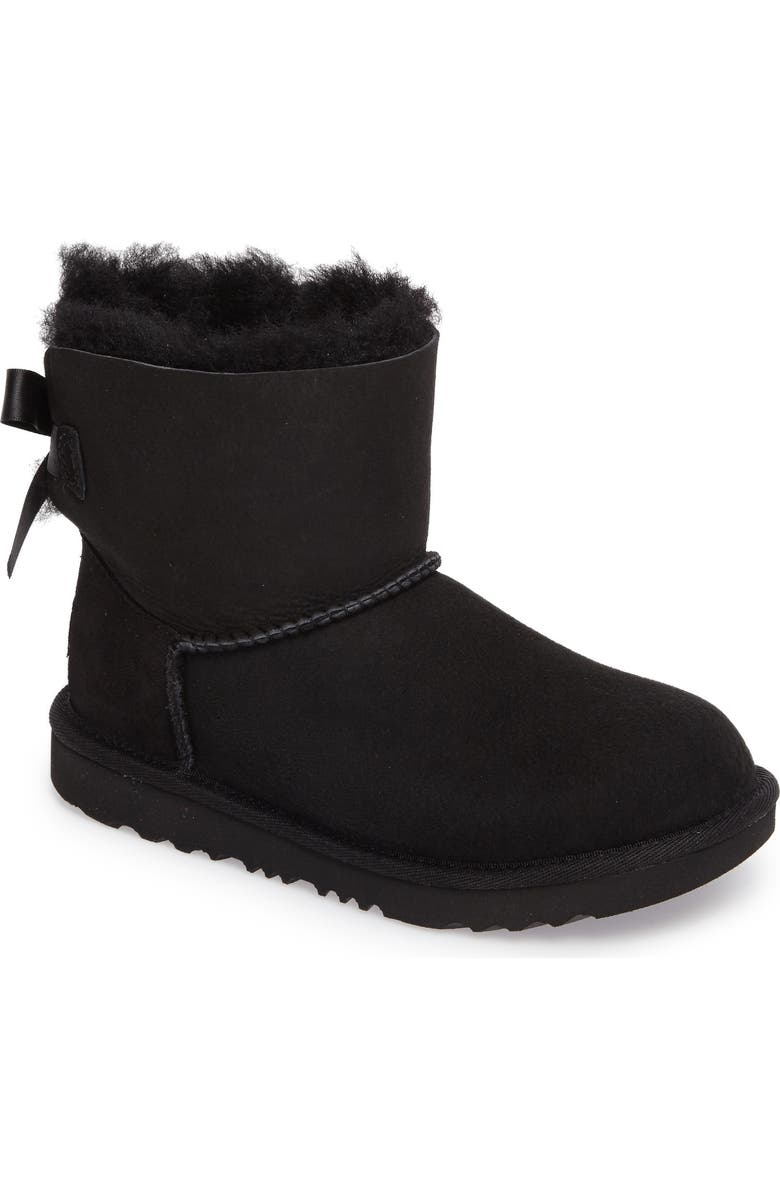 UGG<sup>®</sup> Mini Bailey Bow II Water Resistant Bootie, Main, color,