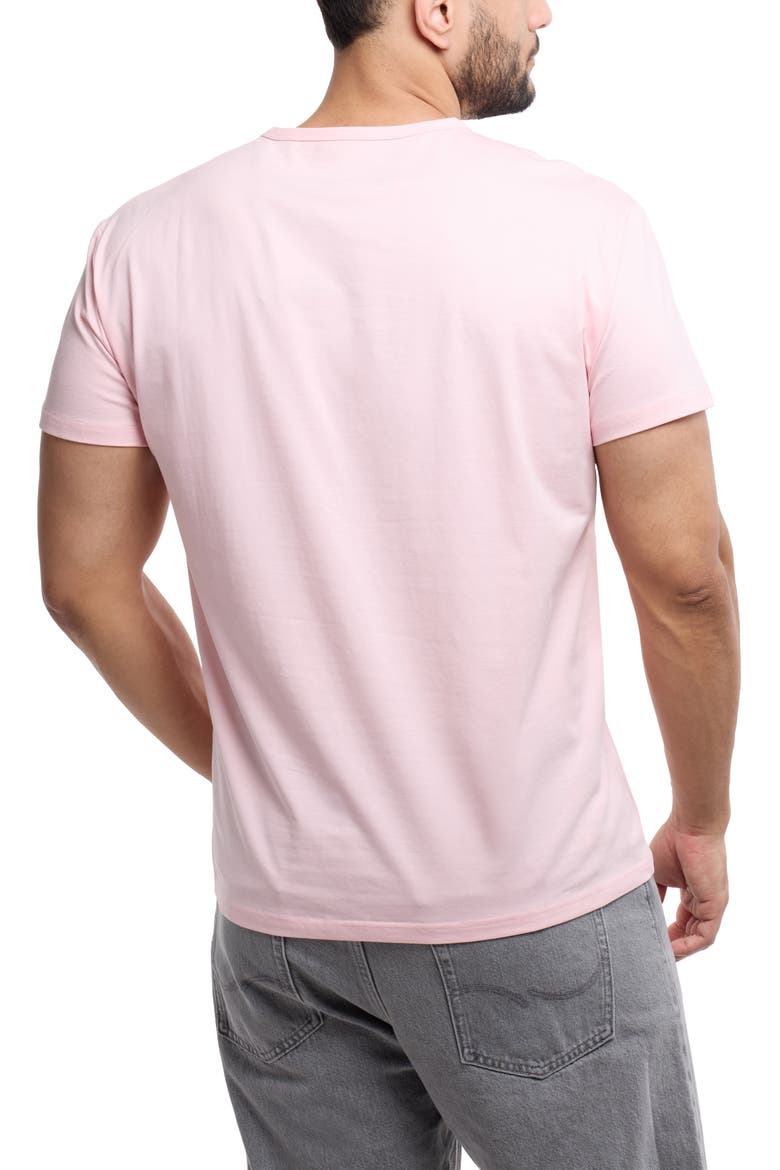 Flex Crewneck T-Shirt, Alternate, color, BABY PINK