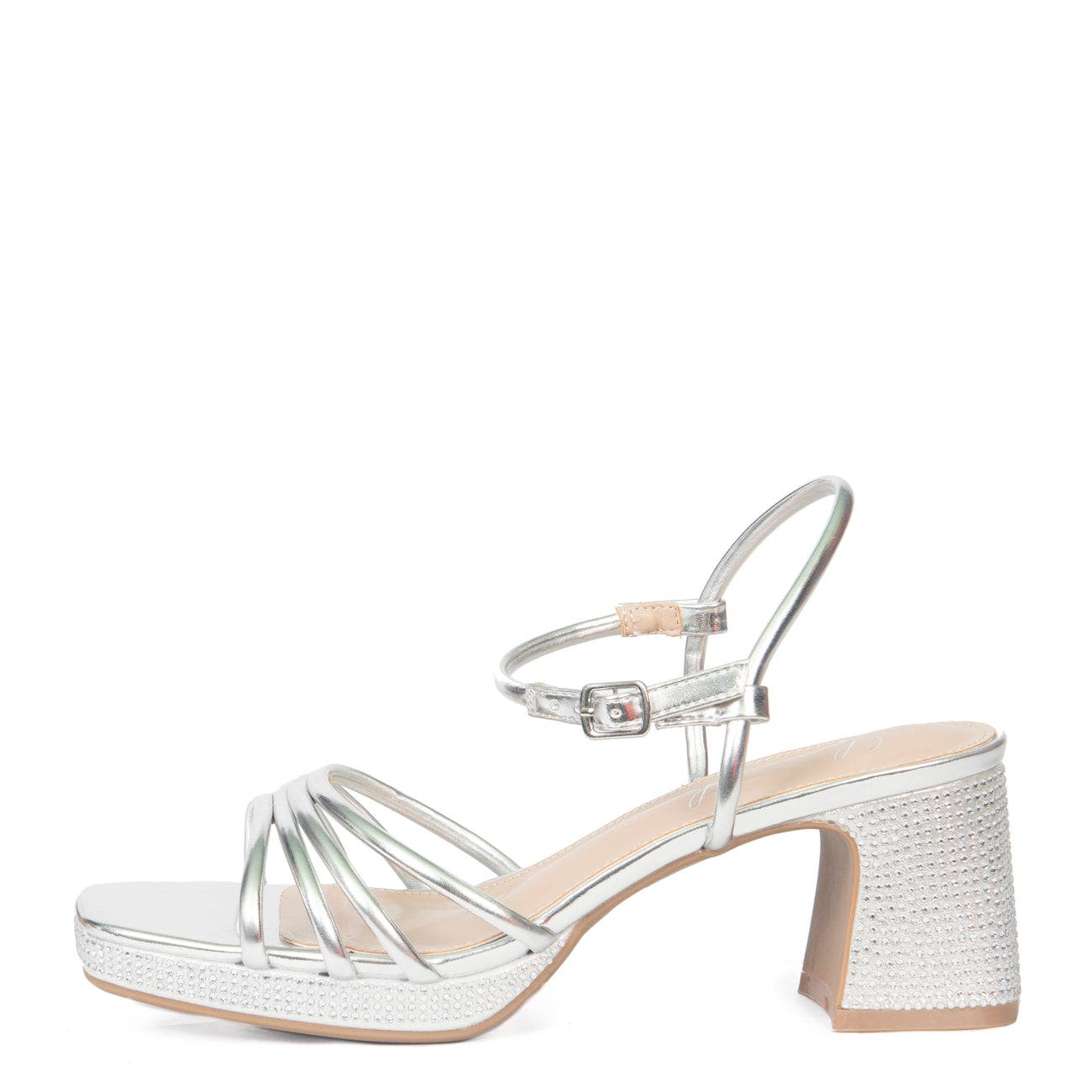 Janie Sandals, Alternate, color, SILVER