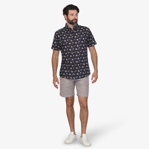 Vustra On The Rocks Button-down Shirt In Blue