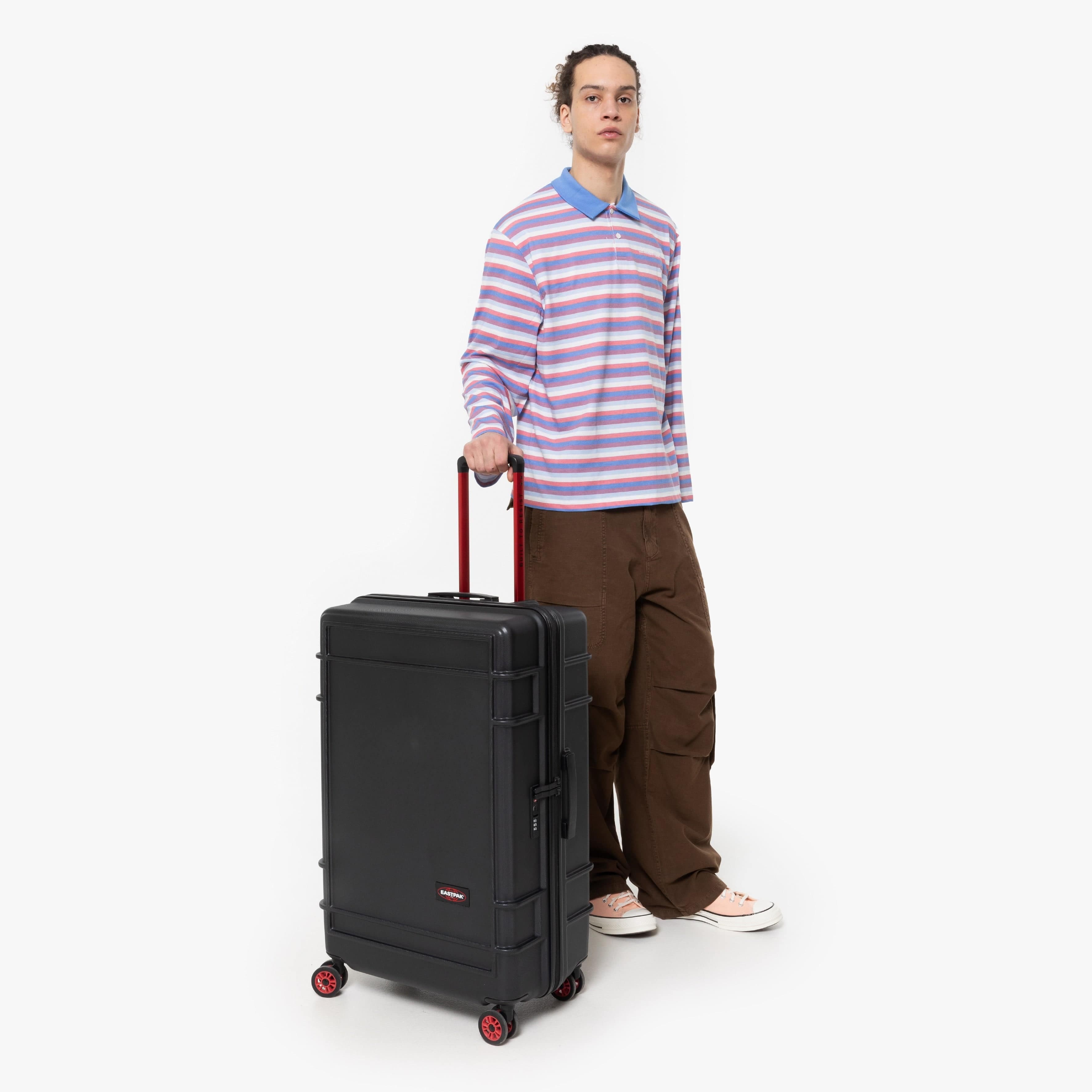 Eastpak Resist'r Zip L Luggage, Alternate, color, Black