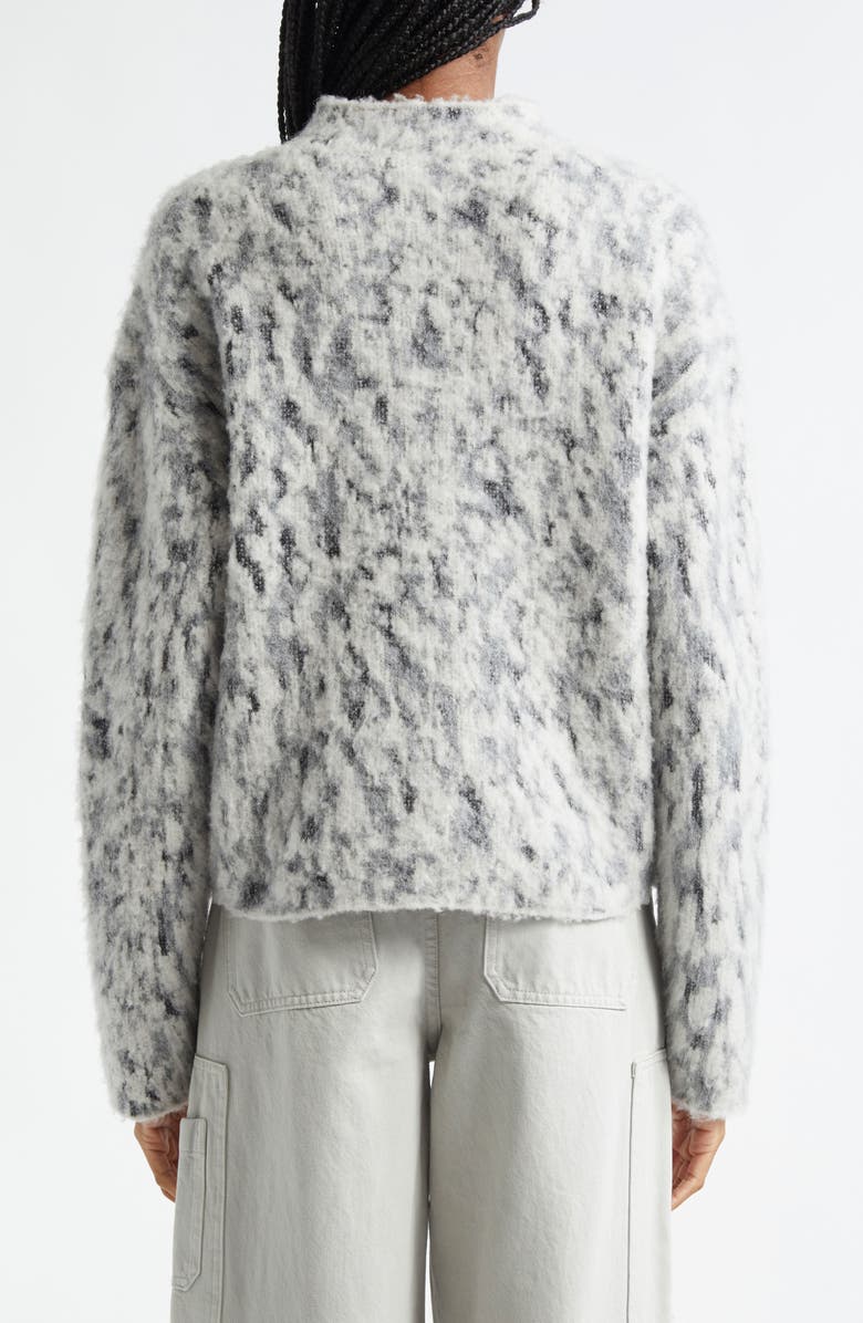 Textured Merino Wool Blend Sweater