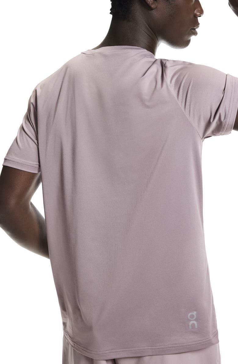 On Core-T Running T-Shirt, Alternate, color, Heron