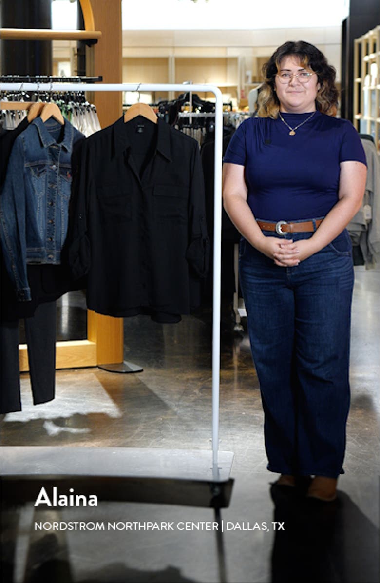 Utility Roll Tab Cuff Button-Up Shirt, sales video thumbnail