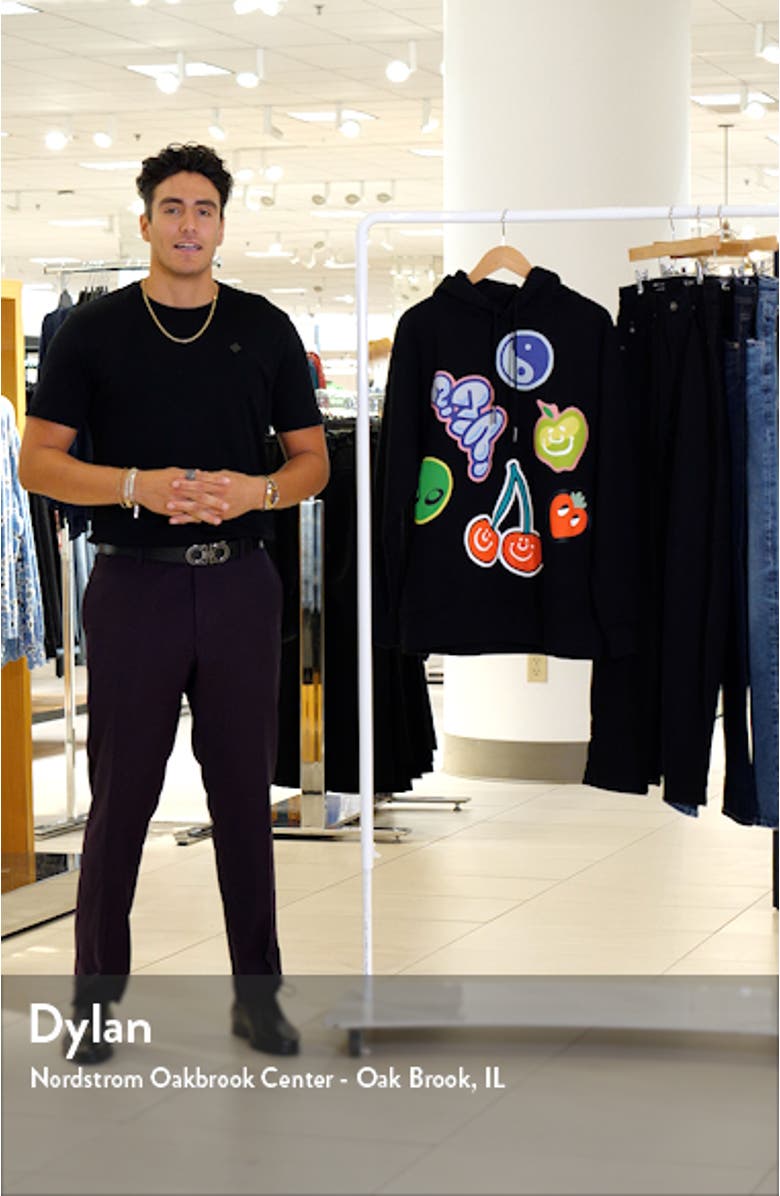 Airheads Flavor Blasted Puff Print Graphic Cotton Hoodie, sales video thumbnail