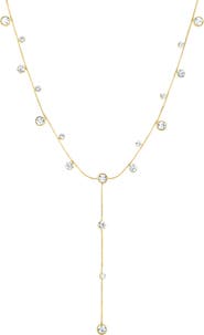 BEN ONI Bezel Cubic Zirconia Y Necklace