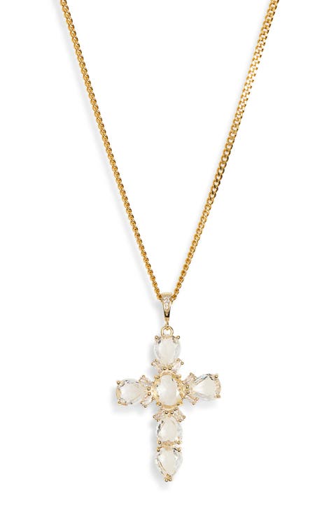 XL Cross Pendant Necklace