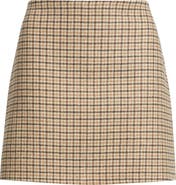 Madewell Double Face Wool Miniskirt