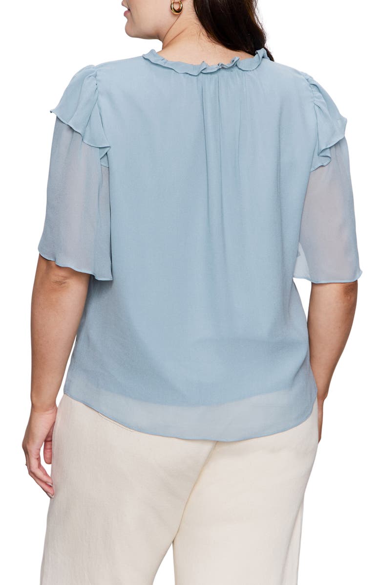 Sanctuary Déjà Vu Top, Alternate, color, Sky Blue Gray
