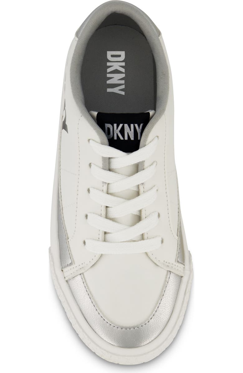 DKNY Kids' Hannah Marabel Sneaker, Alternate, color, White