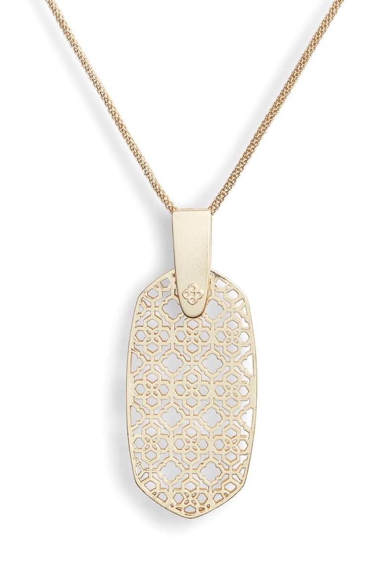 Inez Filigree Pendant Necklace, Alternate, color, GOLD FILIGREE