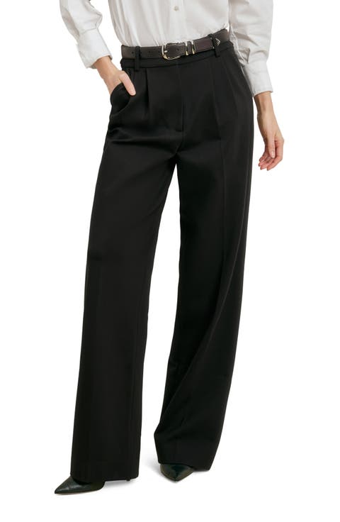 The Anywhere Pleated Wide Leg Pants