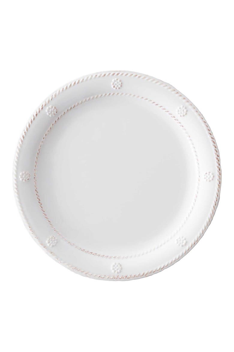 Berry & Thread Set of 4 Melamine Dessert Plates, Alternate, color, WHITEWASH