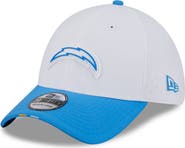 New Era Men's New Era  White/Powder Blue Los Angeles Chargers 2025 NFL Training Camp 39THIRTY Flex Hat