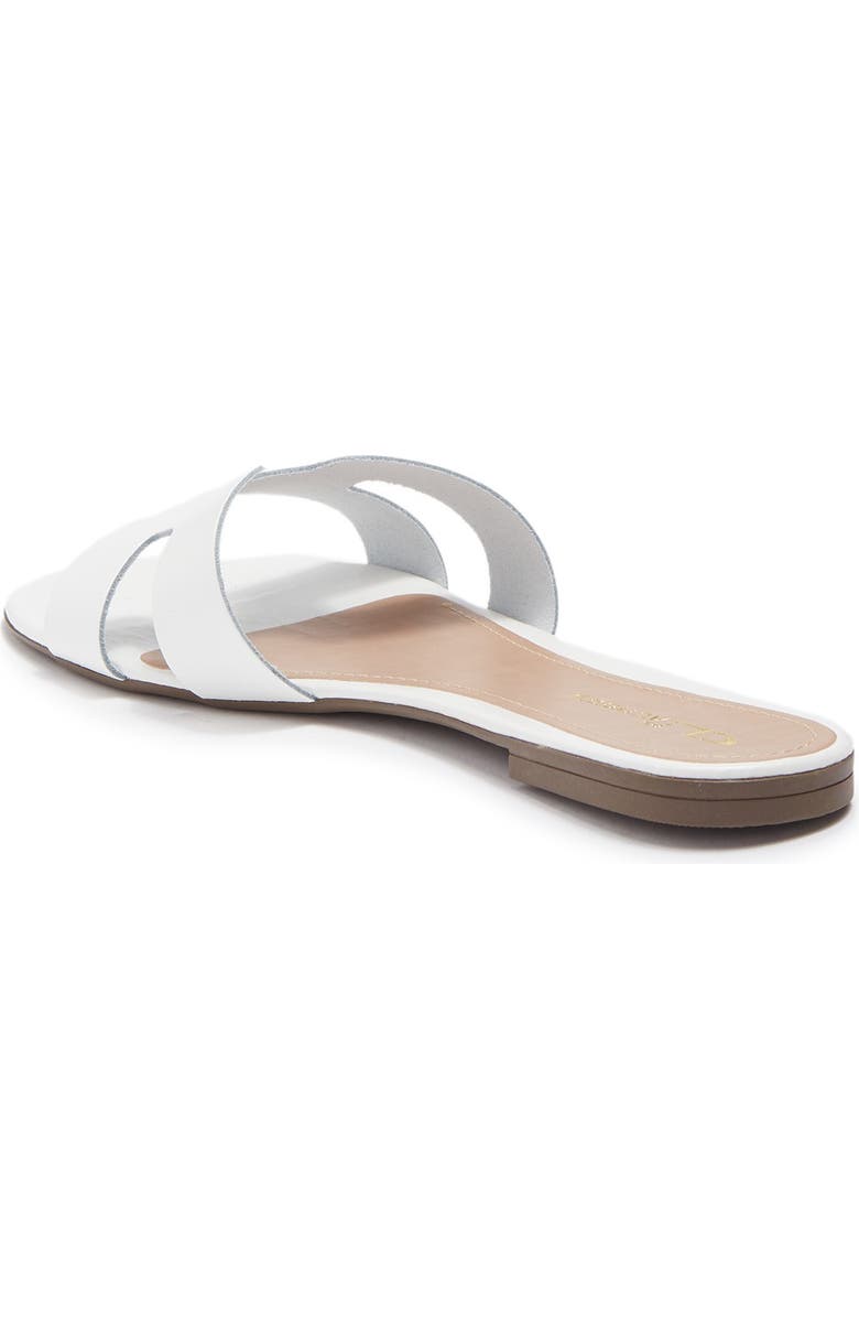 CL BY LAUNDRY Artist Leather Slide Sandal, Main, color,